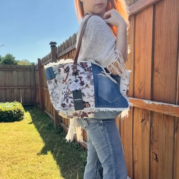 Myra Bag- Primrose Small Tote - Picture 6 of 16